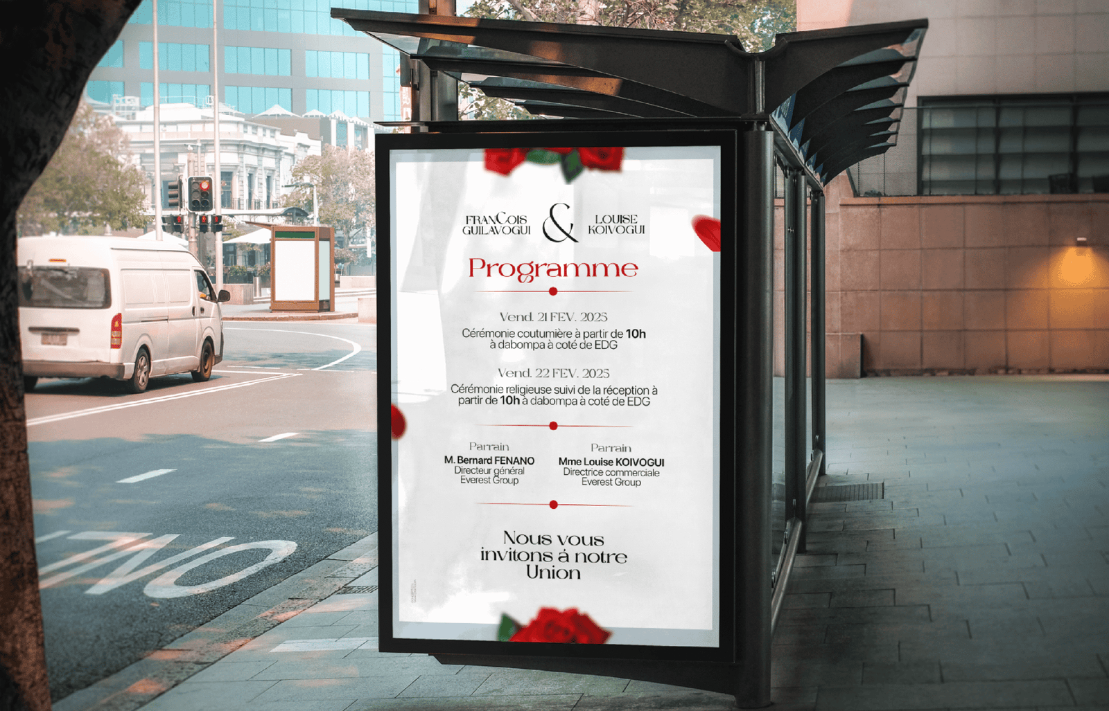 L’union de deux âmes, sublimée par une direction artistique sur-mesure.