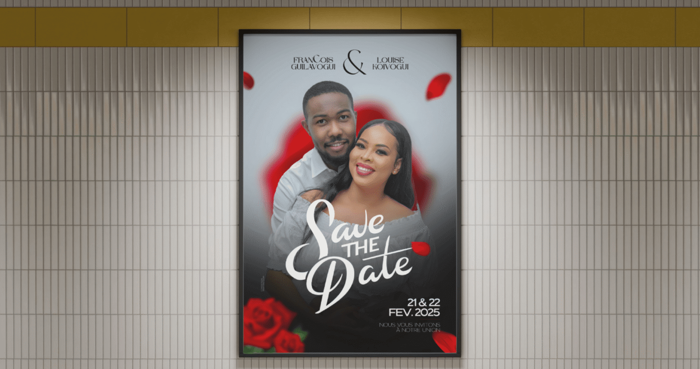 L’union de deux âmes, sublimée par une direction artistique sur-mesure.